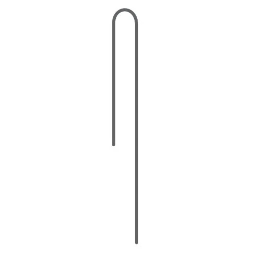 DIG Irrigation 16-057 1/2 . x 8 . Galvanized Rvs Wire