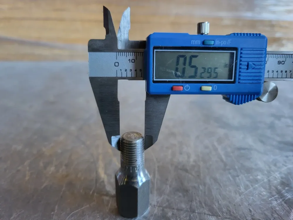 1/2" Hex Head Pipe Plug WPL6K3169 voor slurry-afvoer