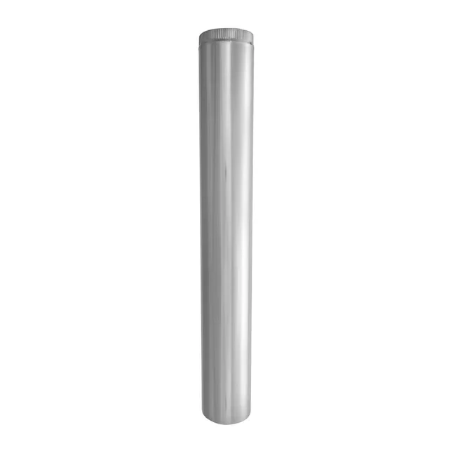 IMPERIAL 8- x 60- Galvanized Rvs Round Duct Pipe