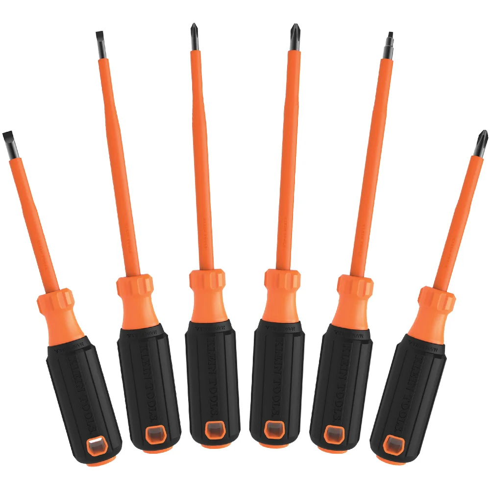 KLEIN TOOLS 6 PC. 1000V Beschermd Screwdriver Set