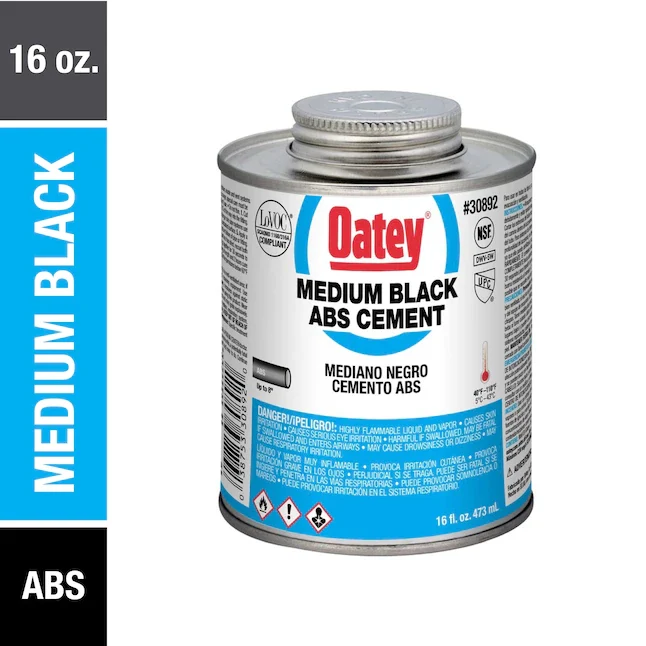 Oatey 16-fl oz Koolzwart Abs Cement