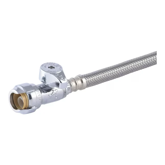 SharkBite Multi-compatibel x 7/8- Ballcock Thread x 16- Braided Stainless Steel Flexible Toilet Supply Line