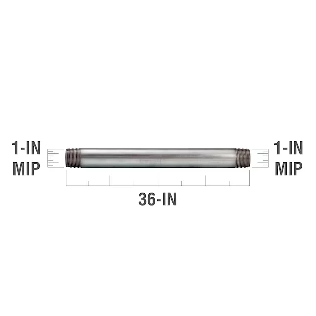 Southland 1- x 36- Galvanized Pipe (ATEX gecertificeerd)