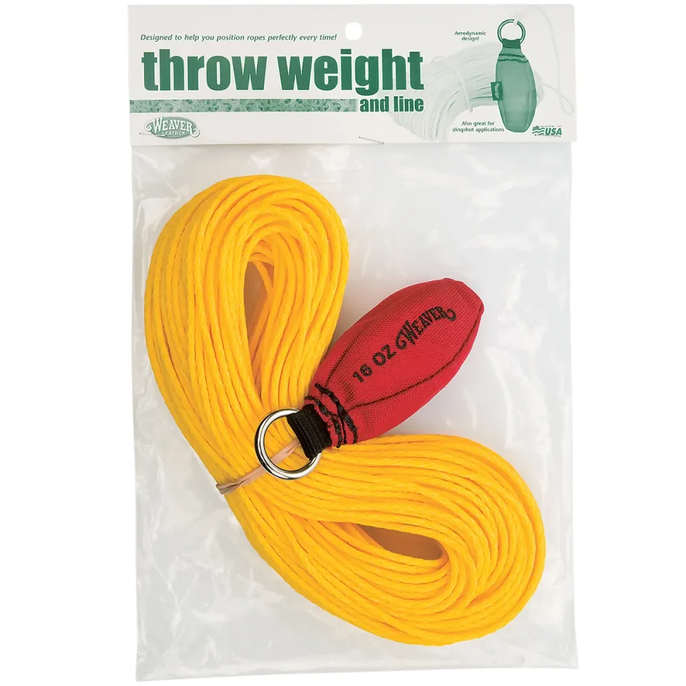 Weaver 08-98329-RD Throw Weight and Line Kit, 16 oz. met automatische reiniging