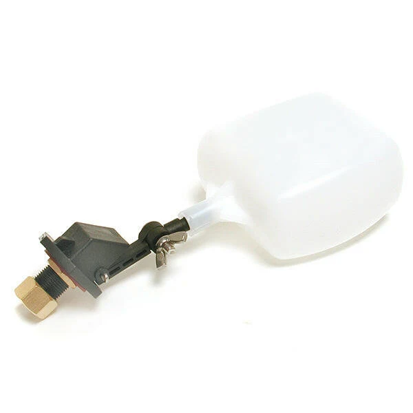 Dial ¼" Compression Float Valve met steunrooster