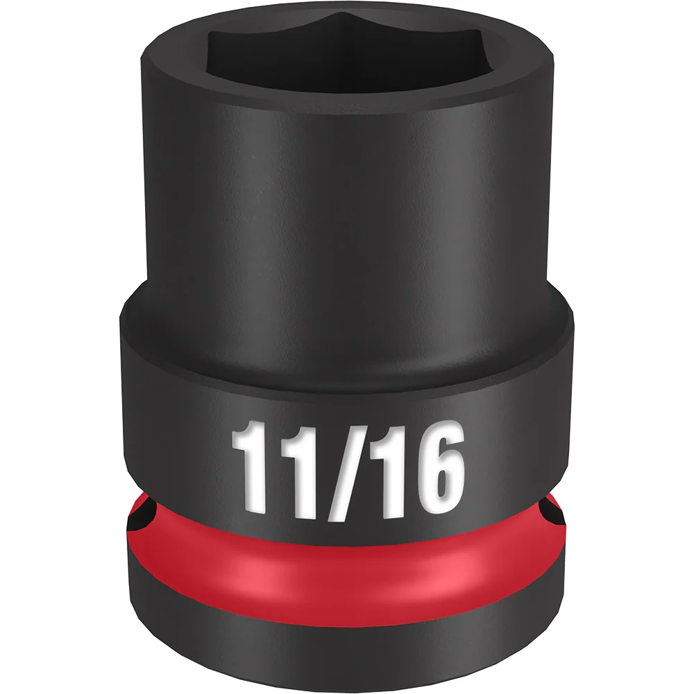 MILWAUKEE SHOCKWAVE Impact Duty 1/2" Drive 11/16" Typisch 6 Point Socket