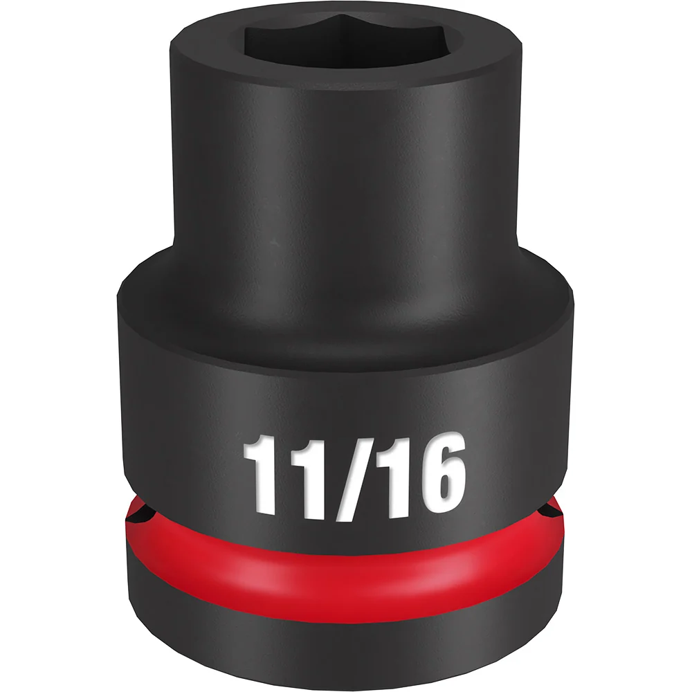 MILWAUKEE SHOCKWAVE Impact Duty 3/4" Drive 11/16" Basis 6 Point Socket