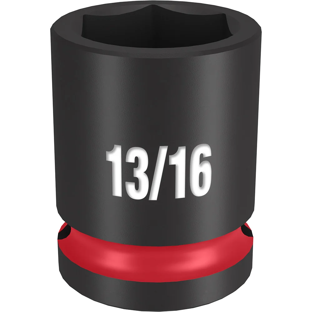 MILWAUKEE SHOCKWAVE Impact Duty 1/2" Drive 13/16" Typisch 6 Point Socket