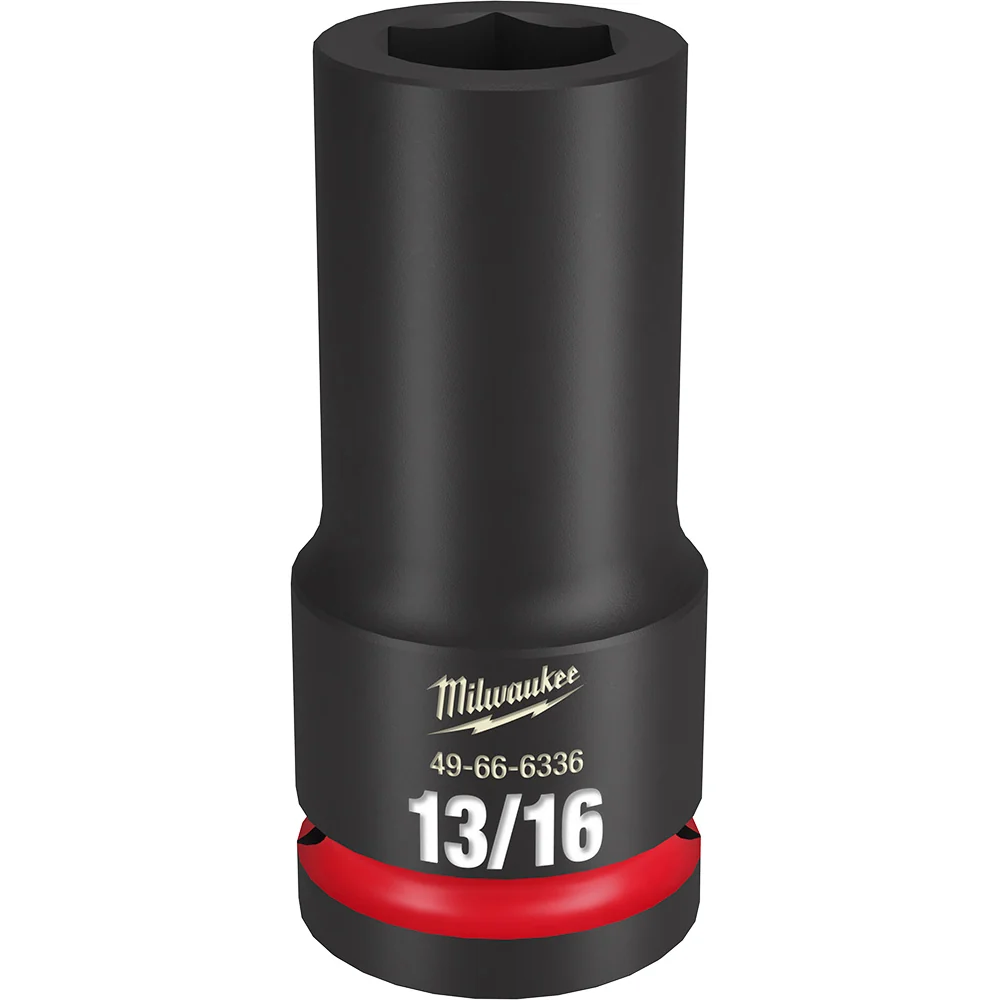 MILWAUKEE SHOCKWAVE Impact Duty 3/4" Drive 13/16" Deep 6 Point Socket