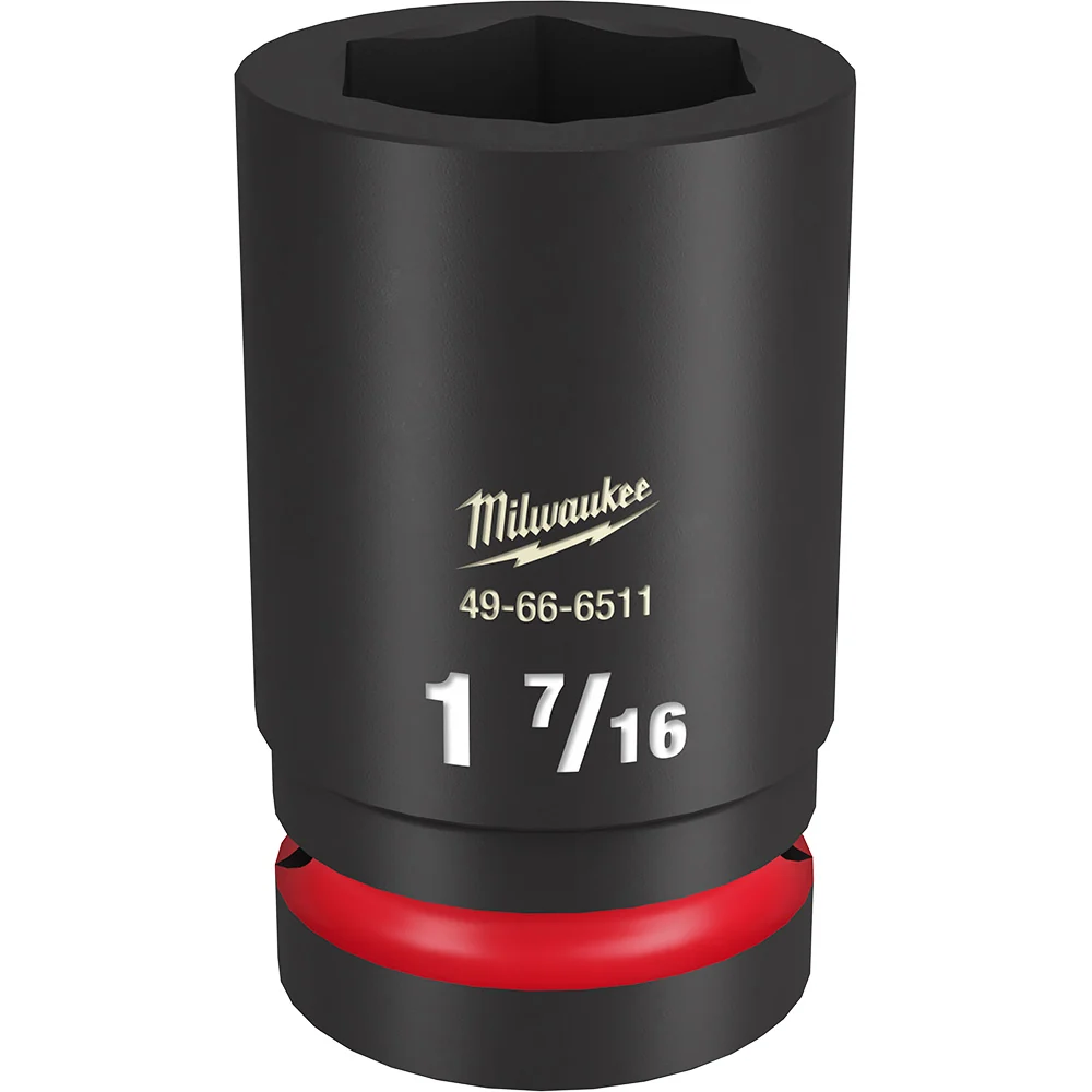 MILWAUKEE SHOCKWAVE Impact Duty 1" Drive 1-7/16" Basis 6 Point Socket