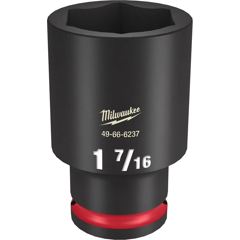 MILWAUKEE SHOCKWAVE Impact Duty 1/2" Drive 1-7/16" Deep 6 Point Socket