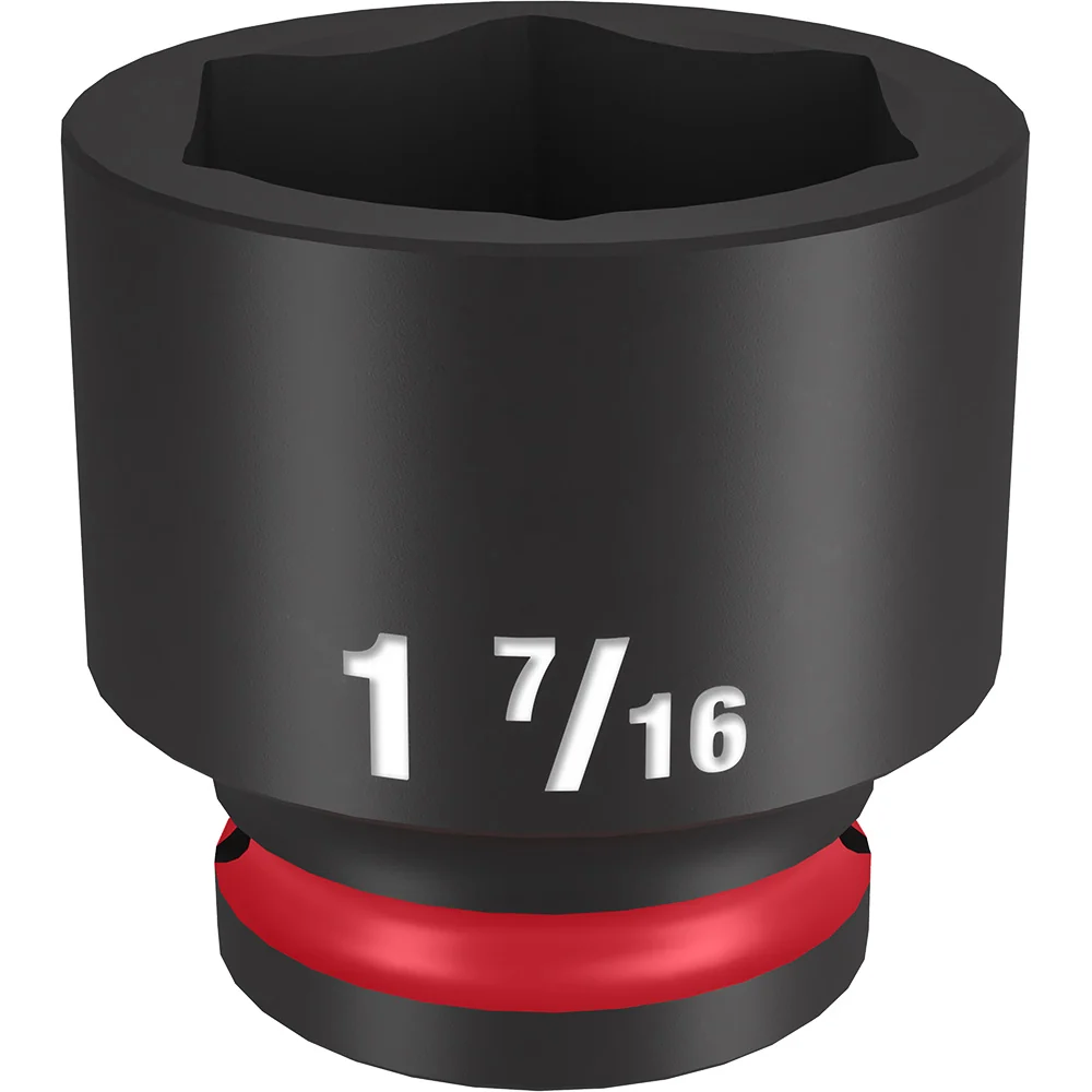 MILWAUKEE SHOCKWAVE Impact Duty 1/2" Drive 1-7/16" Regulier 6 Point Socket