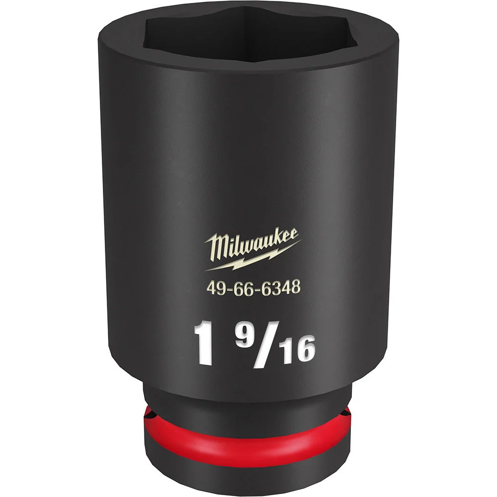 MILWAUKEE SHOCKWAVE Impact Duty 3/4" Drive 1-9/16" Deep 6 Point Socket