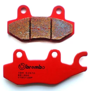 Pastillas Freno Trasero Para Triumph Brembo Sinterizadas 07SU12SP met roestvrij stalen gaas