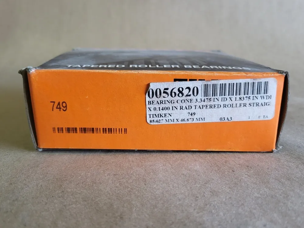 Band Tapered Roller Bearing Cone 749