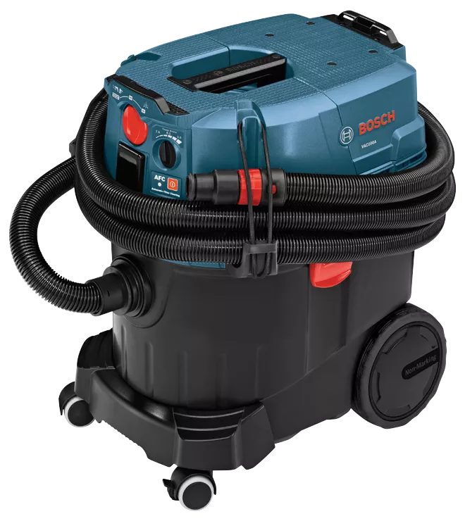 BOSCH 9-Gallon Dust Extractor w/ Auto Filter Clean & HEPA Filter met roestvrij stalen gaas