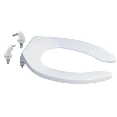 EZ-FLO Commercial-Grade kunststof Toilet Seats -Elongated voor slurry-afvoer