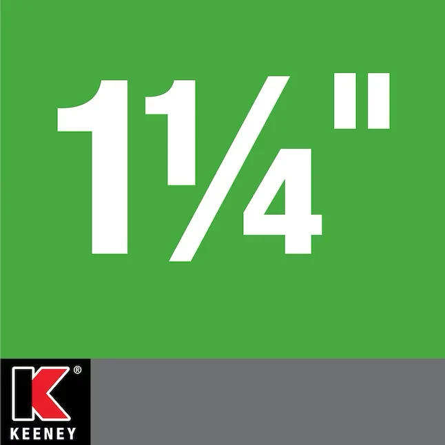 Keeney 1-1/4- Poly P-trap