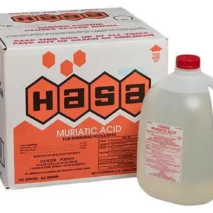 Muriatic Acid -1 Gallon | Duplex RVS constructie