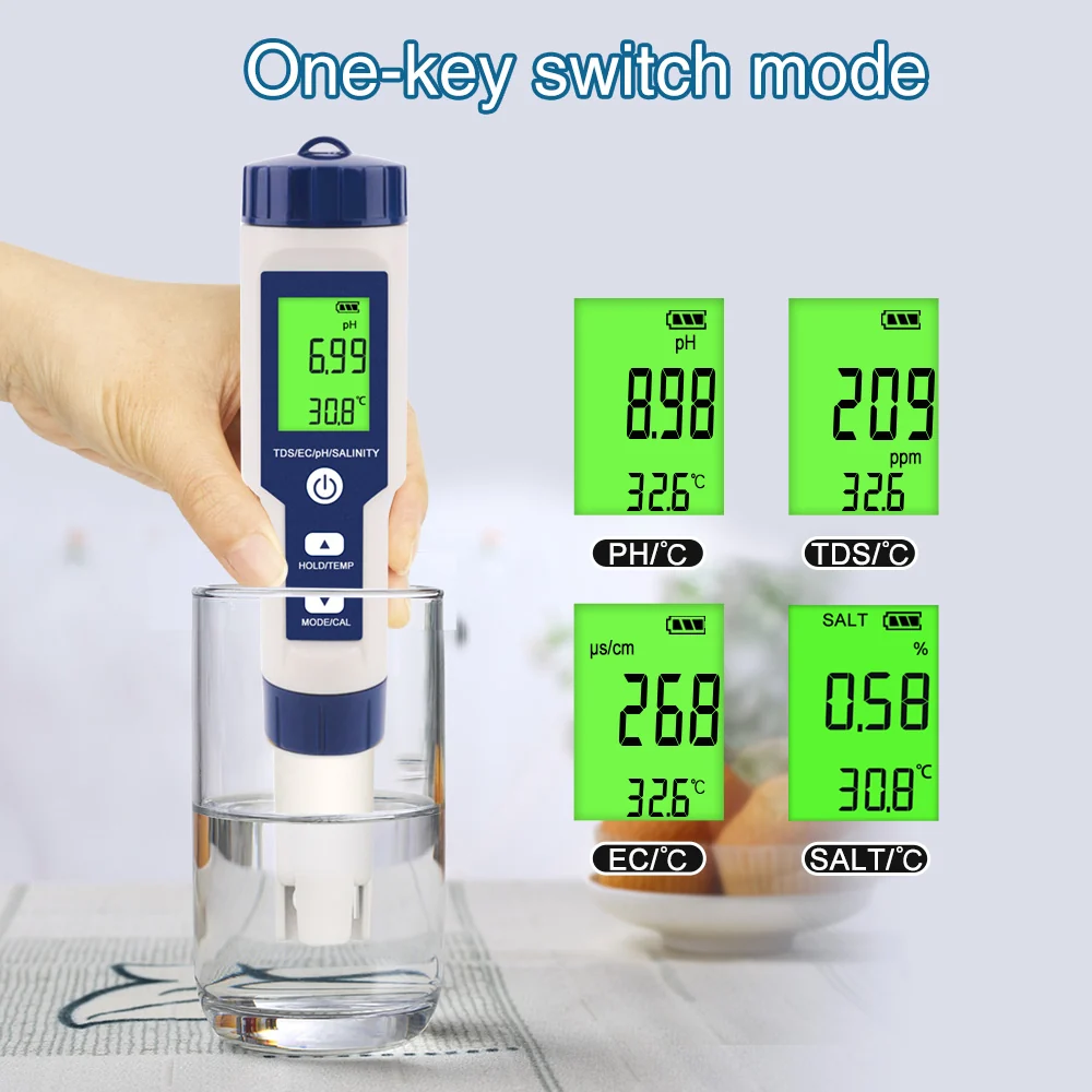 NOYAFA NF-EZ9909 SP 5--1 Water Quality Tester