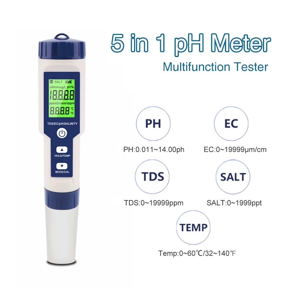 NOYAFA NF-EZ9909 SP 5--1 Water Quality Tester