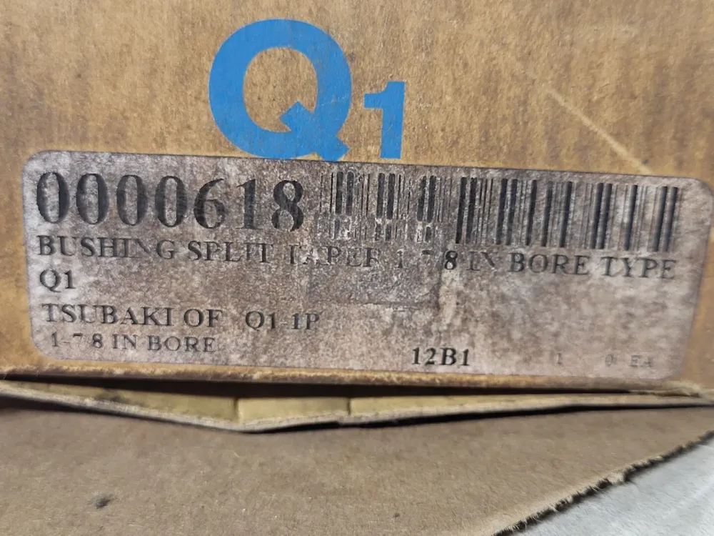 Split Taper Bushing 1-7/8" Bore, Type Q1, Q1-1-7/8