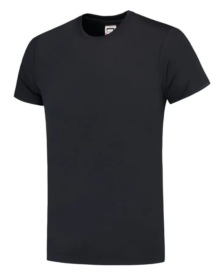 Tricorp T-shirt bamboe - Casual - 101003 - marine blauw - maat XL voor slurry-afvoer