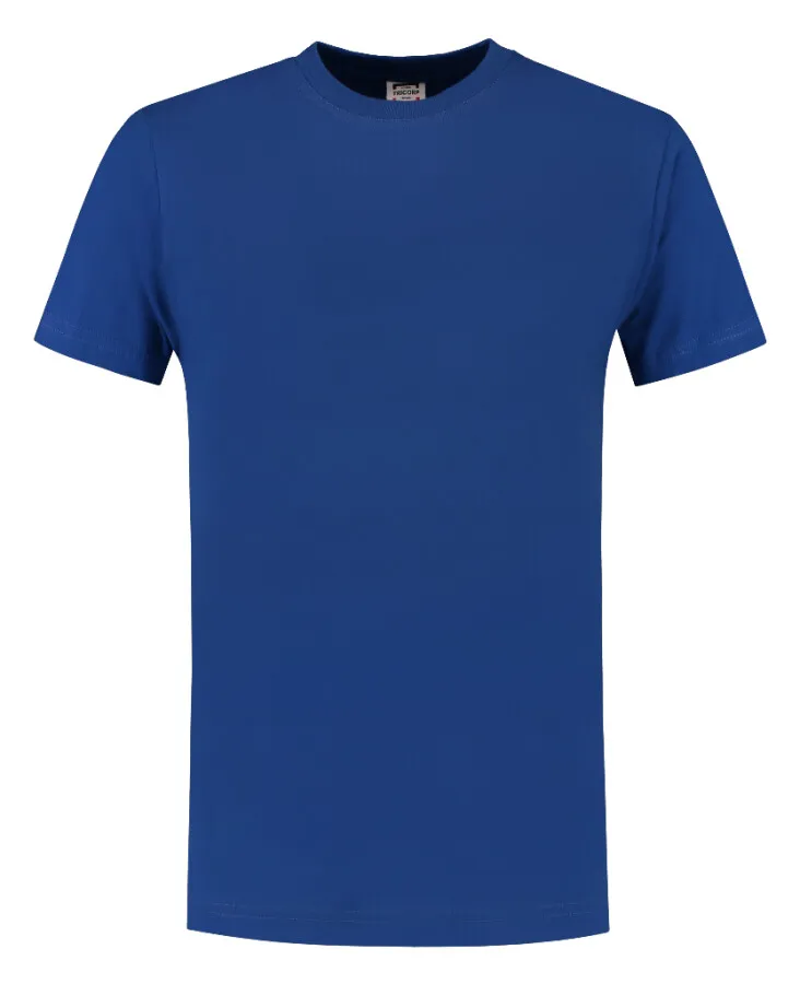 Tricorp T-shirt - Casual - 101001 - koningsblauw - maat XXL voor vloeistofstromen