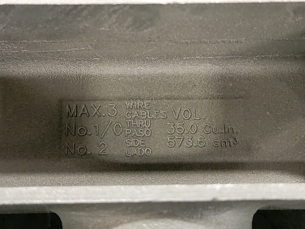 1 1/2" Type T Threaded Stijf Conduit Body T59