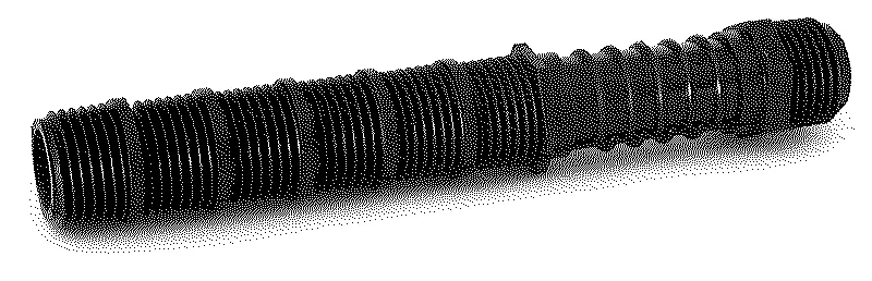 Vlakke Rain Bird - 1/2" x 6" Cut-Off Riser