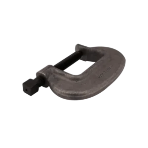 WILTON 6-FC, Brute Force O-Series C-Clamp, 6-7/16" Jaw Opening, 3-1/2" Throat met automatische reiniging