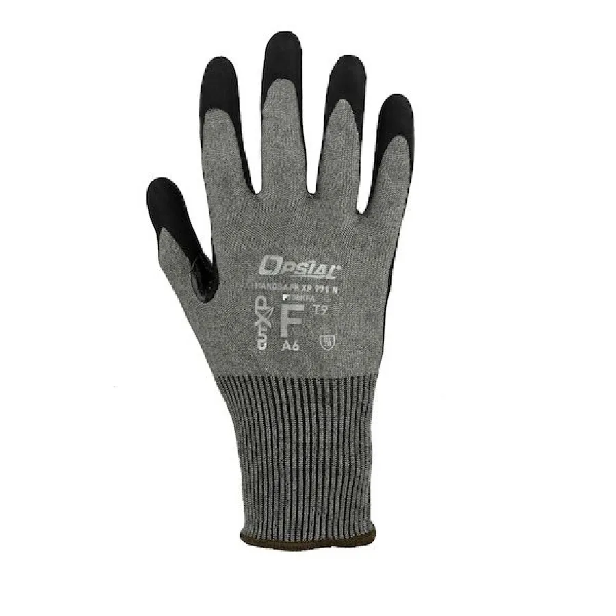 Opsial werkhandschoenen - Handsafe XP 971 N - maat 6 met 2 mm maaswijdte