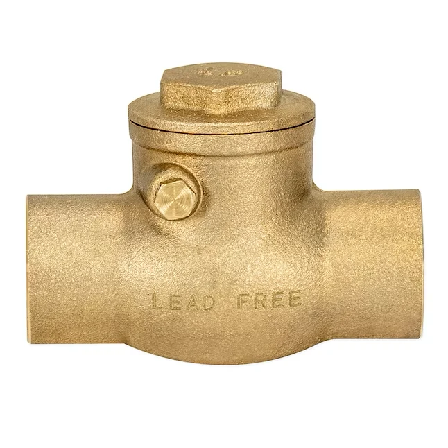 EZ-FLO Brass 3/4- Copper Sweat Swing Check Valve