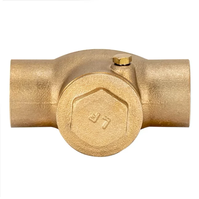 EZ-FLO Brass 3/4- Copper Sweat Swing Check Valve