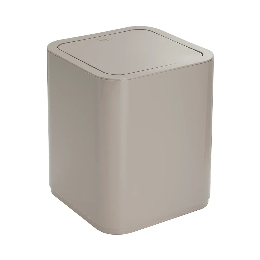 8 lt Waste Bin Placement Gedy Seventy Series - Lichtbruin