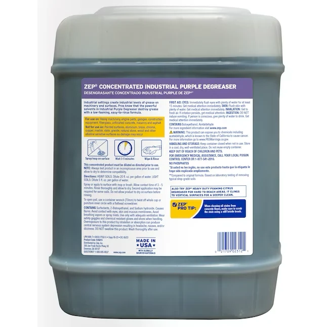 Zep Industrial Pruimenpaars 640-fl oz Degreaser