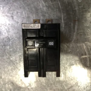 100 Amp, 2 Pole, 120/240 volts Circuit Breaker BAB2100