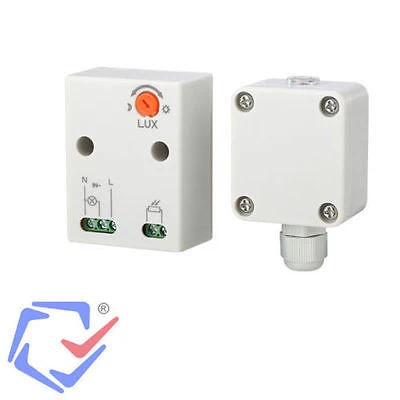 Maclean MCE35 Schemersensor Schemerschakelaar met externe sensor, voor buitengebruik, max. 3450W IP65