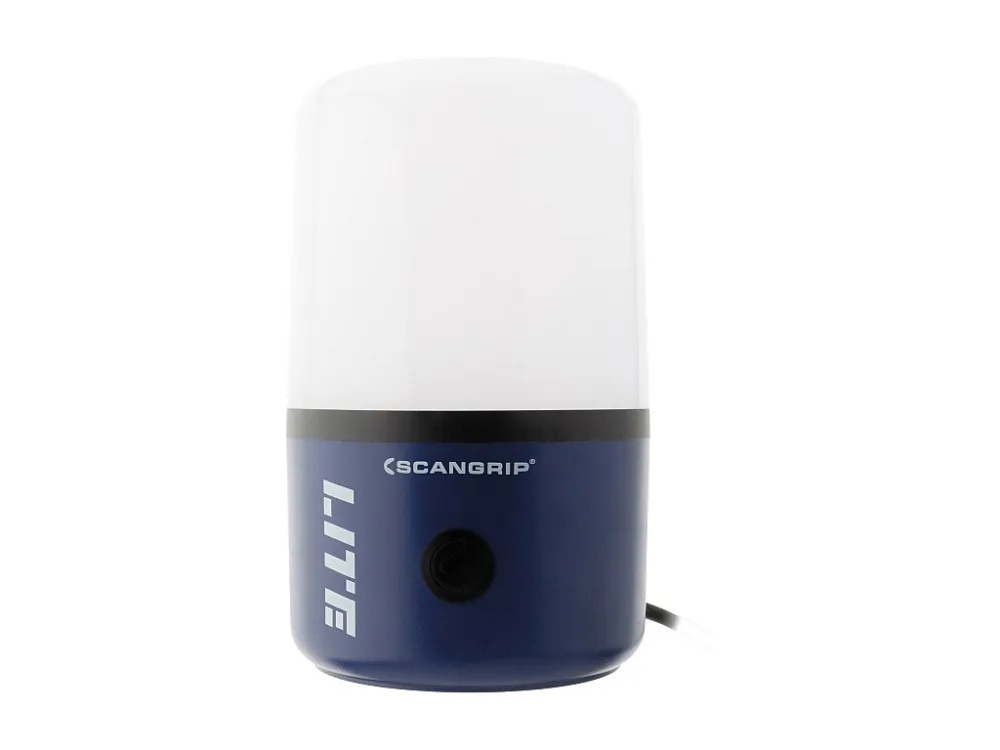 Dubbelwandige Projecteur de travail 360° à LED 6000 lumens avec prise - SCANGRIP