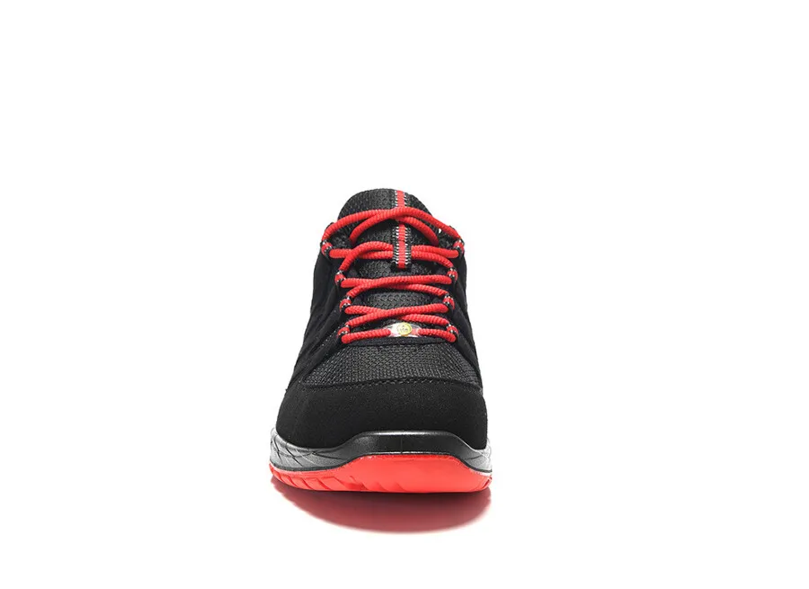Elten werkschoenen - MADDOX - ESD S3 - zwart-rood - maat 36 - laag
