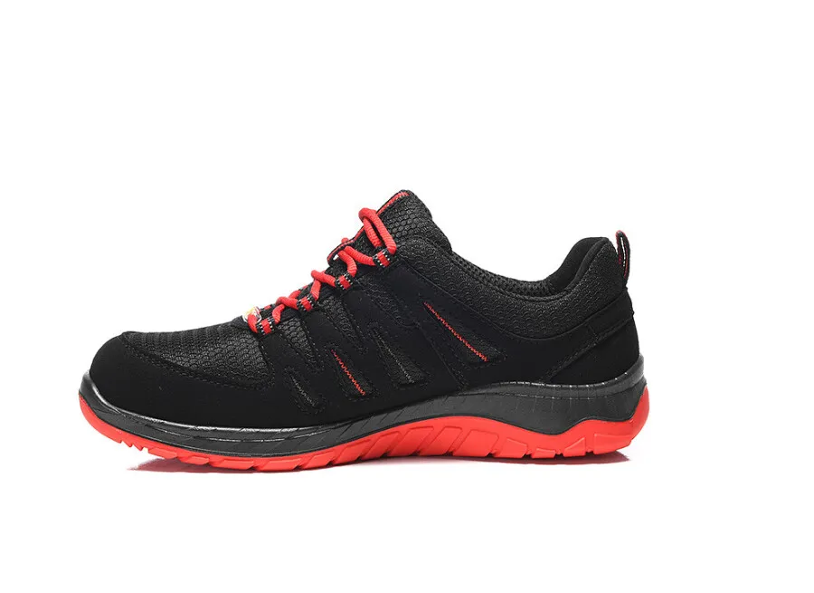 Elten werkschoenen - MADDOX - ESD S3 - zwart-rood - maat 36 - laag