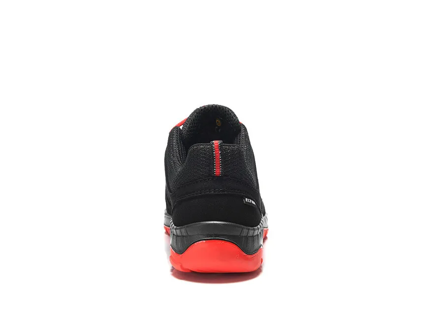 Elten werkschoenen - MADDOX - ESD S3 - zwart-rood - maat 36 - laag
