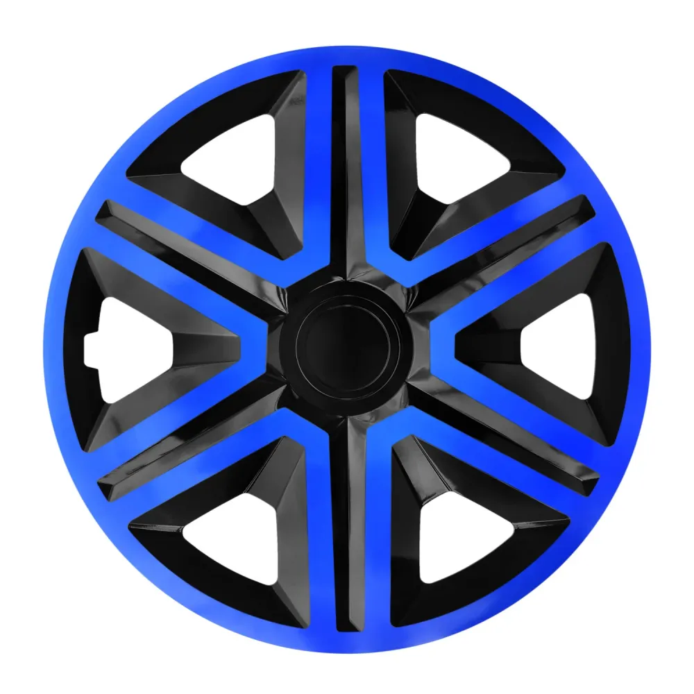 NRM - Wieldoppen 14" - Baluw & Zwart- set van 4 stuks SAE J514 Conform