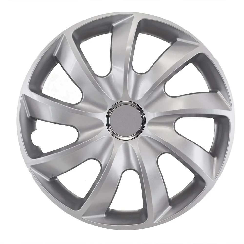 NRM - Wieldoppen NRM Stig 14 inch set van 4 stuks - Zilver Complete Persset