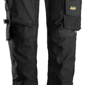 Snickers AllroundWork stretch werkbroek - 6341 - zwart - maat 44