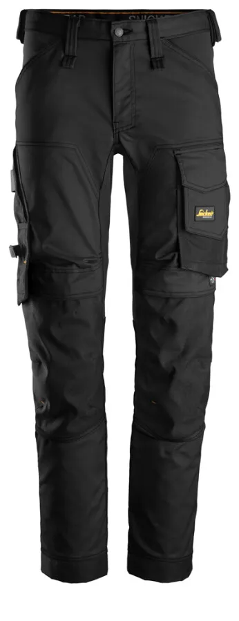 Snickers AllroundWork stretch werkbroek - 6341 - zwart - maat 44