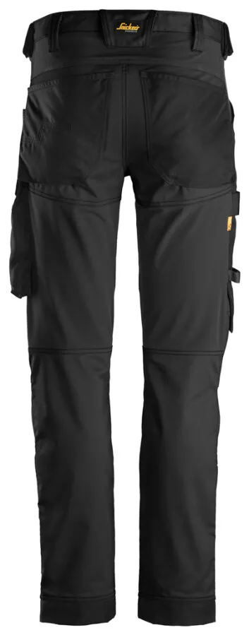 Snickers AllroundWork stretch werkbroek - 6341 - zwart - maat 54