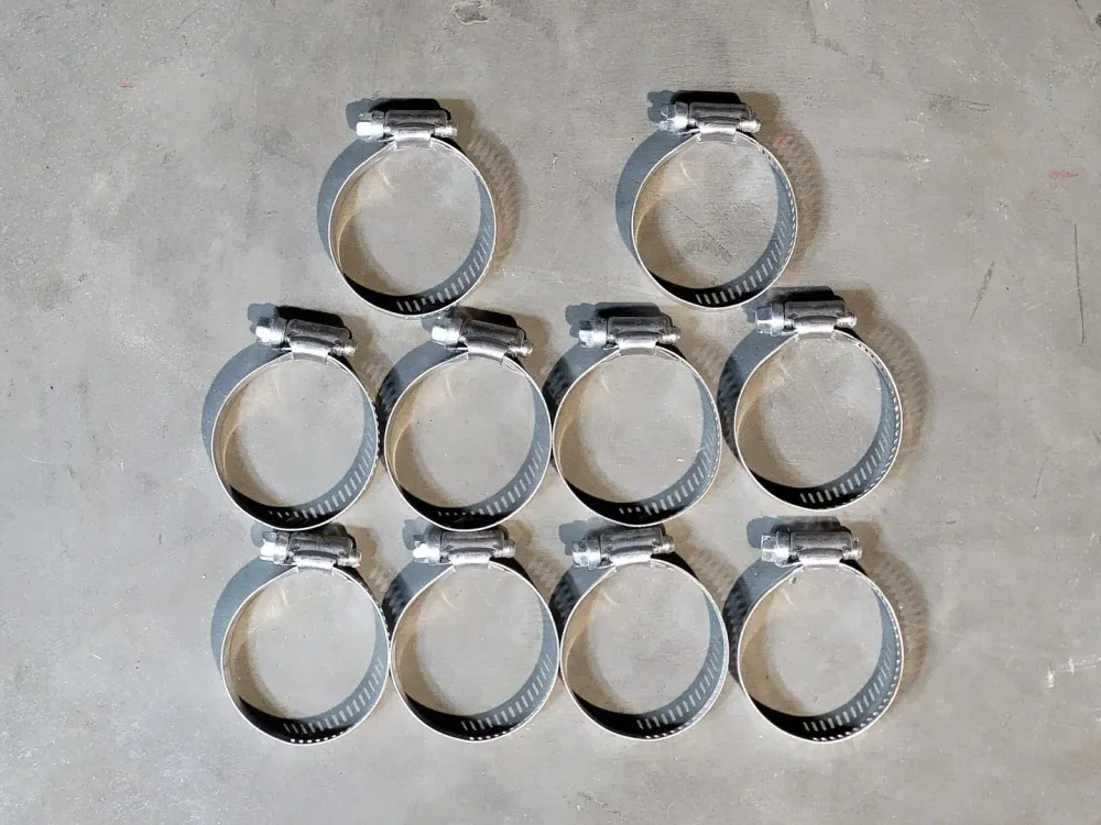 Stainless Hose Clamp 611-024, 1-1/16" - 2" (Box 10)