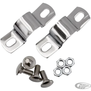 U-Clamps oil tank mount verchroomd BT36-57 Harley-Davidson