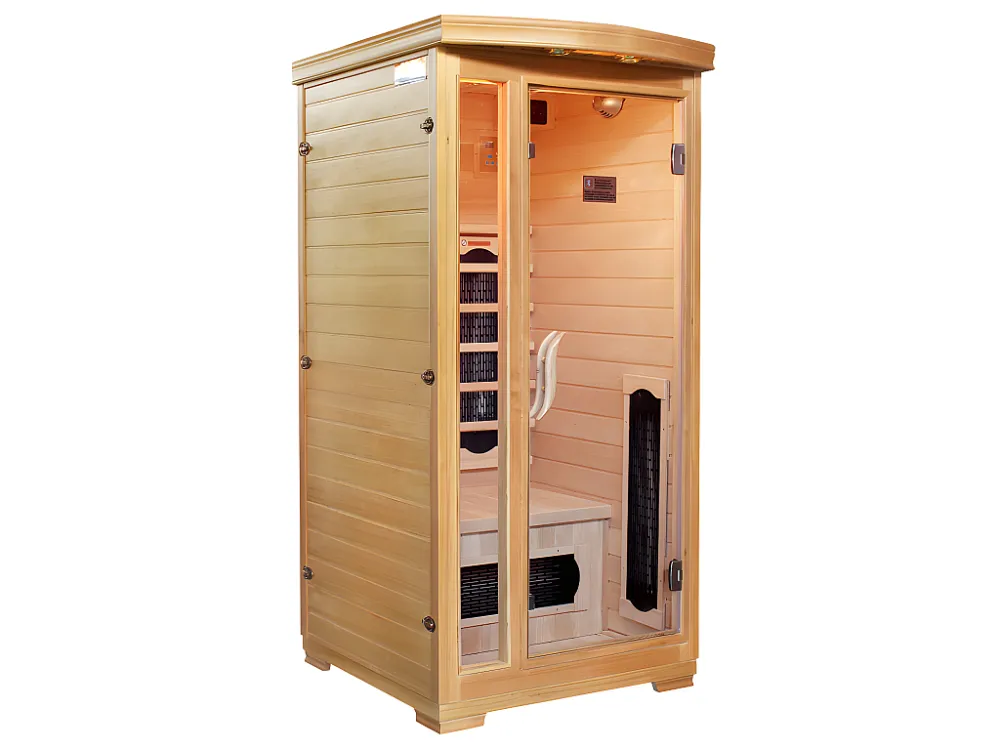 Industrieel Grade Infrarood sauna 1 plaats OSVALD - L90 x D90 x H190 - 1350W